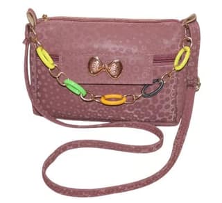 Crossbody Bag with Bow Detail