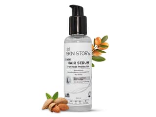 250°C Heat Protection Hair Serum Anti-Frizz Reduces Damage Instant Shine, Soft, Silky (100 ML)