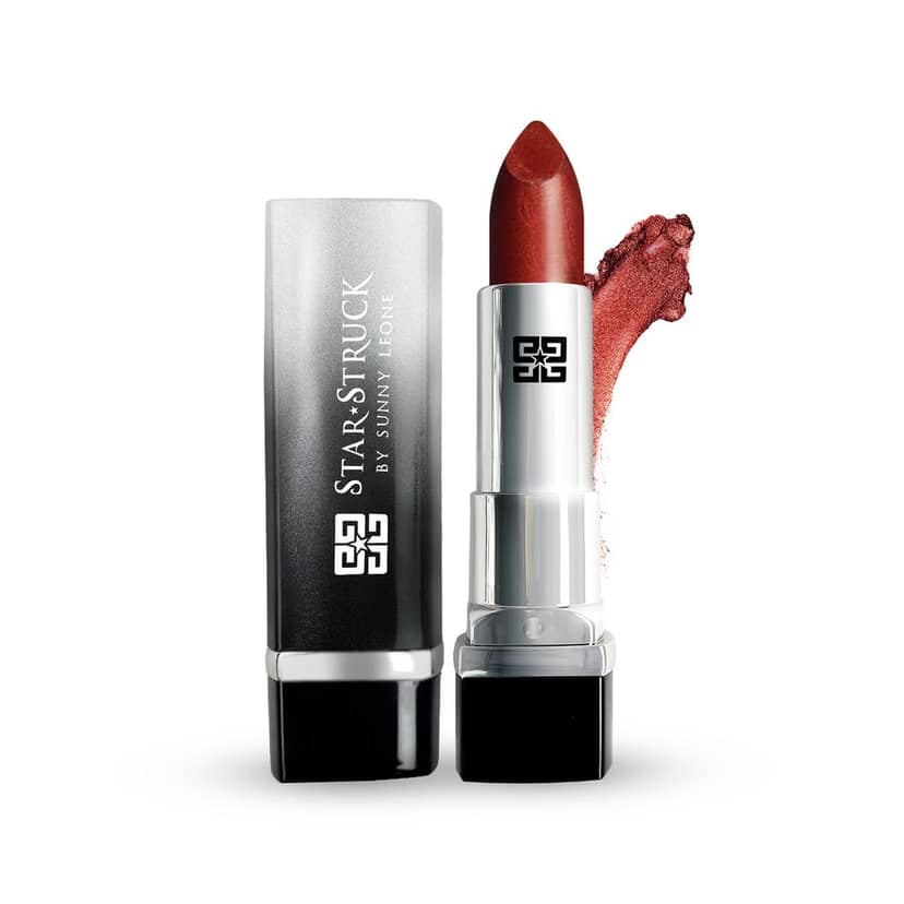 Star Struck by Sunny Leone Luxe Matte Lipstick - Midnight Twinkle, 4.2g