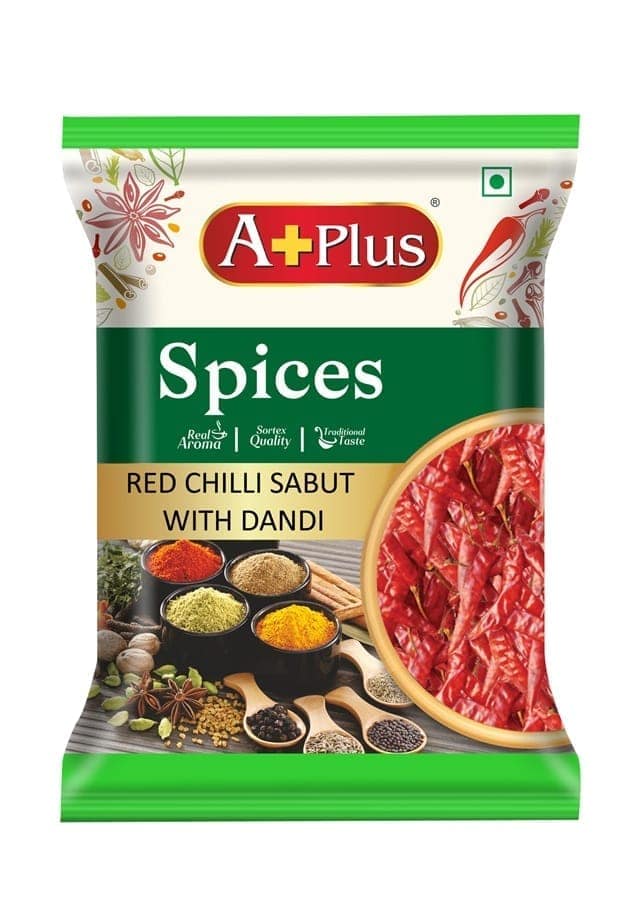Aplus Red Chili Whole with Dundi 250gm(pouch) view 3