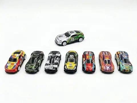 Random Small Pull Back Toy Car for Kids view 2