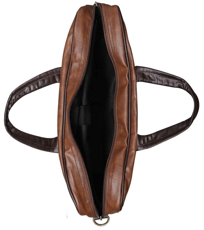 LOREM 10L Faux Leather Messenger Bag For Men-UF view 7