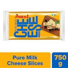 AMUL CHEESE 50 SLICES 750GM