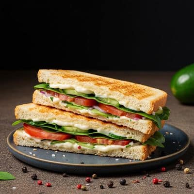 Vegetable Grilled Sandwich