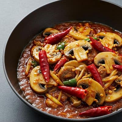 Mushroom Chilli