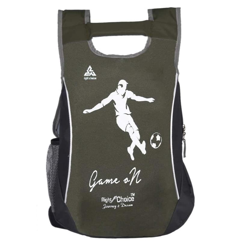 RIGHT CHOICE quality stylish casual backpack daily use unisex typography college bags Football Printed) view 8