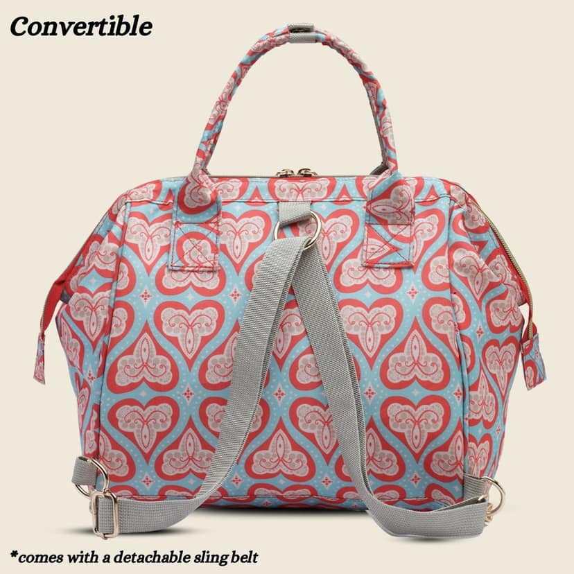 VISMIINTREND Diaper Bags for Mom | Travel Maternity Backpack Bags | Water Resistant | Premium Oxford Fabric | Gifts for Mom to Be | Baby Shower Gift view 7