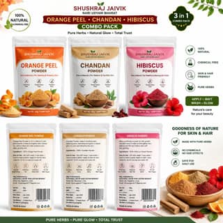 3-in-1 Herbal Glow Combo Orange Peel