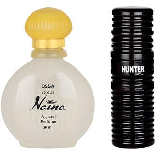 Ossa Gold Naina EDP Unisex Perfume 30ml And Hunter EDP Perfume For Men 30ml Long Lasting Fragrance (Pack of 2)