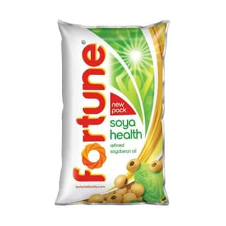 Fortune Refined Soyabean Oil Pouch 1 Ltr