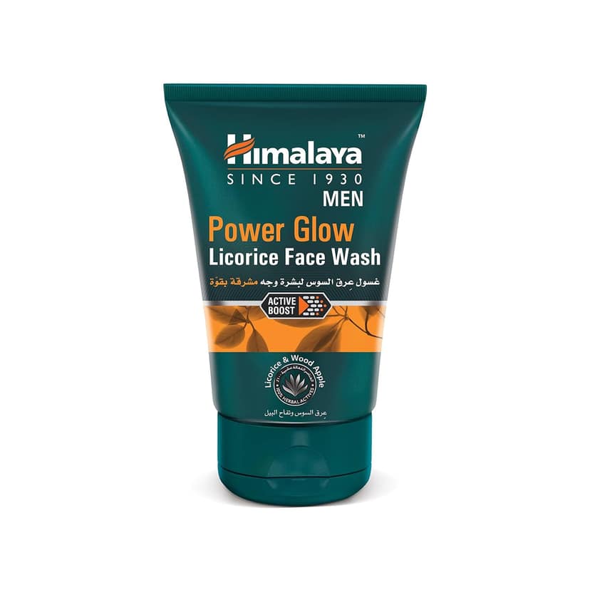 Himalaya Men Power Glow Licorice Face Wash, 100Ml