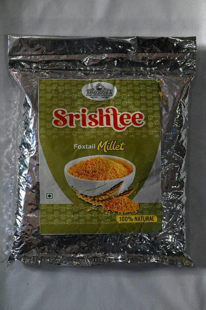 Srishtee Rice Combo Pack ( Foxtail millet Rice 1 KG + Tulshibhog Rice 1 KG) view 4