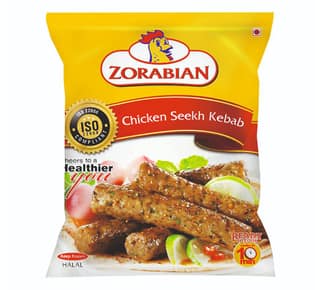 Zorabian Chicken Seekh Kebab 250 Gms
