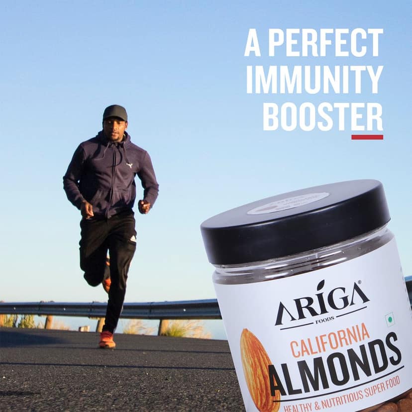 Ariga Foods 100% Natural Premium California Badam | Almonds (200 g) view 6