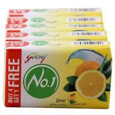 GODREJ NO 1 LIME 4+1 PACK view 4