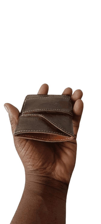 Ganpati Enterprise Leather Slim Money Clip Wallet Small Credit Card Purse With Coin Bag Thin Pocket Clamp Cash Holder view 4
