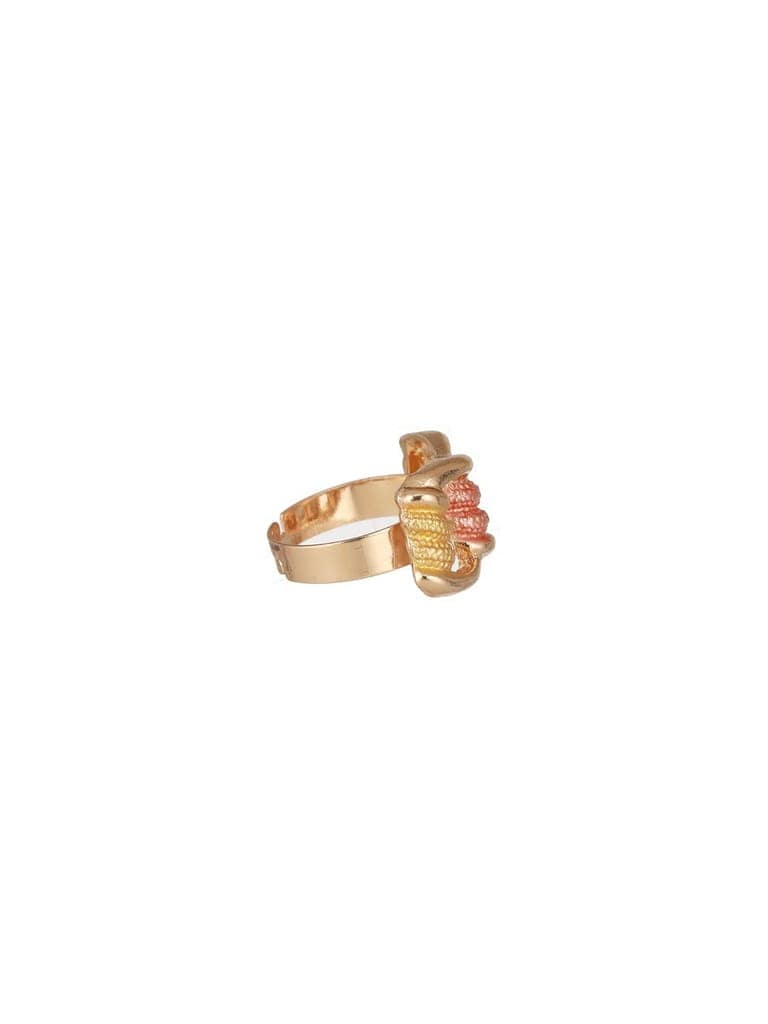 Anti-Tarnish Rose Gold Plated Tricolor Combo Jewellery Set view 10