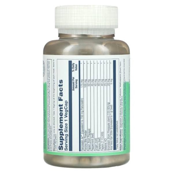 Solaray Super Digestaway 90 Capsules view 2