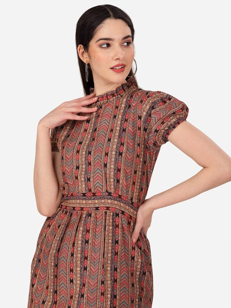 Buy & Try Women's Rayon Printed Tops and Tunics Fancy Top for Girls. view 4