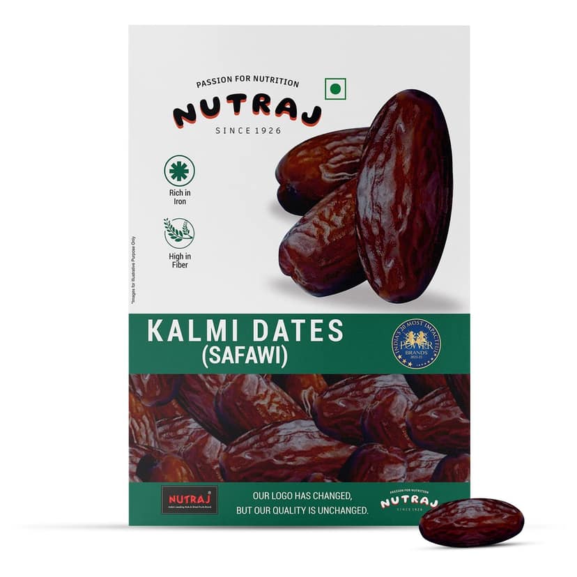 Nutraj Kalmi Dates 500gm (Khajur/Khajoor)
