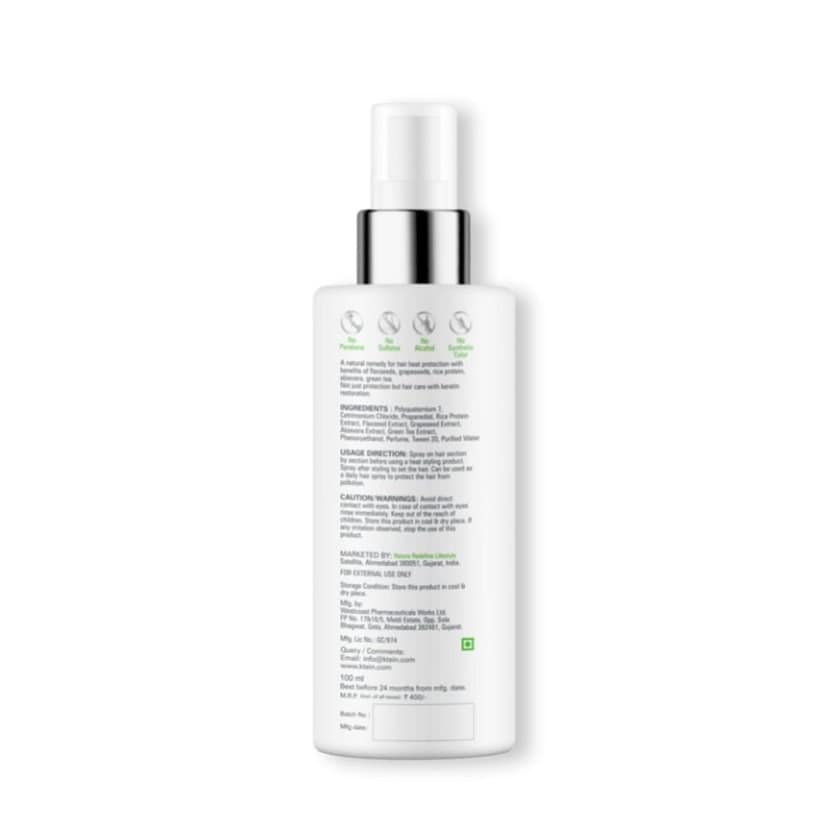Ktein Natural Hair Heat Protection Spray 100ml view 2