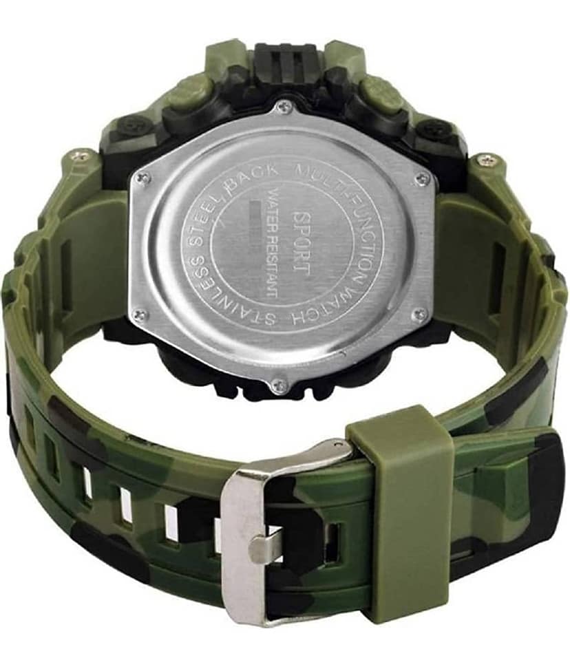 Harbor Multicolor Silicon Digital Men's Watch view 2