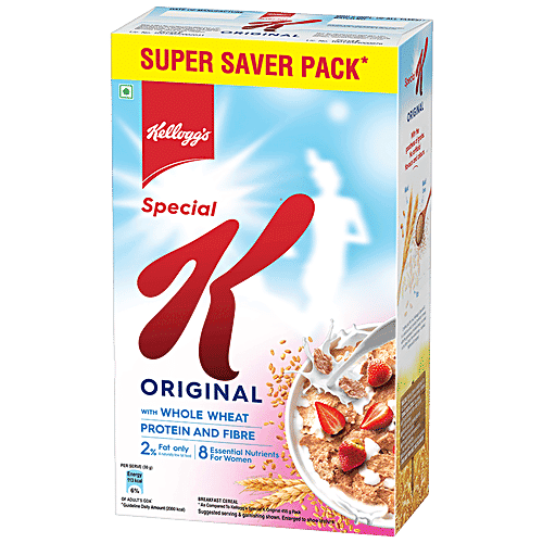 Kelloggs Original Special K - Low Fat, High In B Group Vitamins, Source Of Protein & Fibre, Breakfast Cereals, 935 g