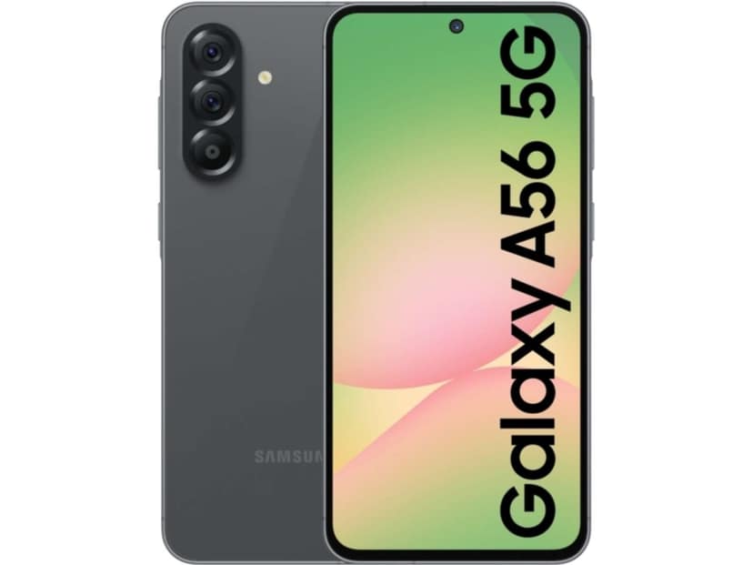Samsung A56 5G Smartphone, 8GB RAM, 128GB Storage - Awesome Graphite