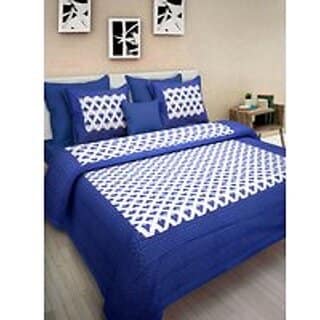 Double Bed-Sheet with Two Pillows