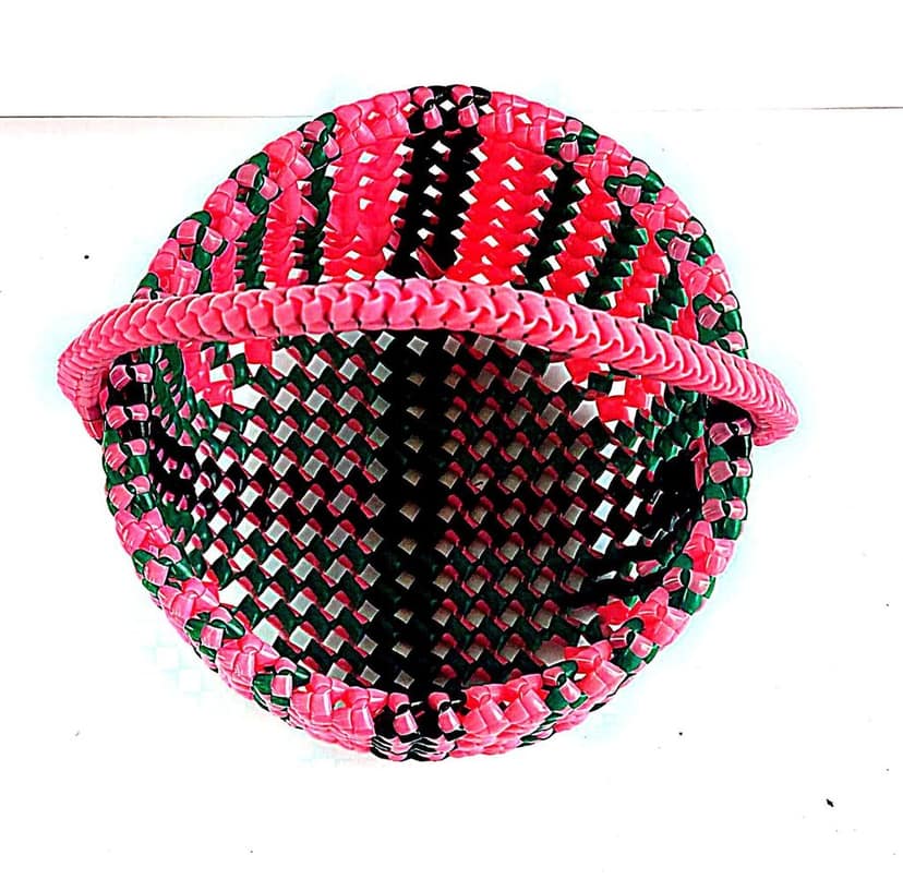 Handwove temple Basket view 2