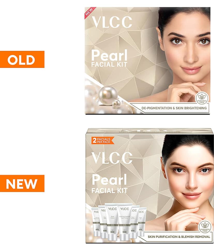 VLCC 2 Times Use Facial Kit For All Skin Type Pearl 60 ( Pack of 1 ) view 2