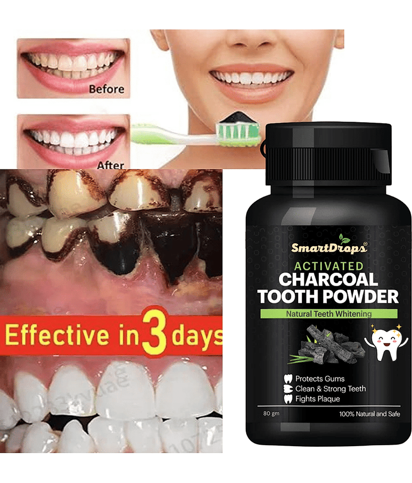 Smartdrops Teeth Whitening Powder 80