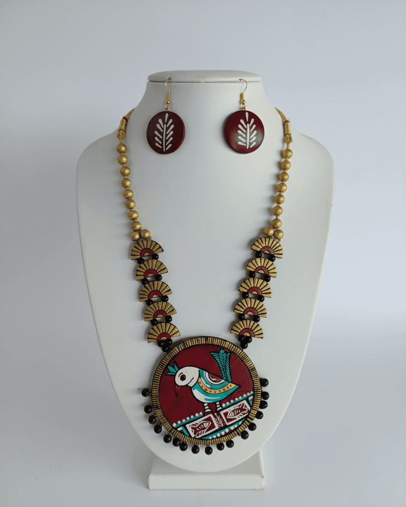 Terracota Jewellery Set view 3