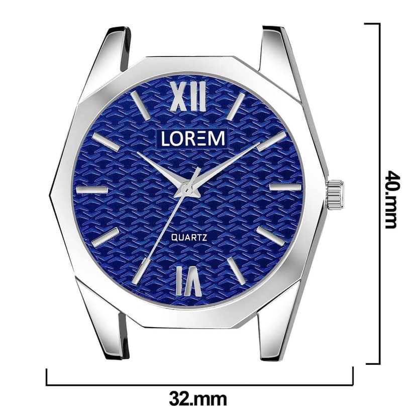 LOREM 3D Embossed Sylish Dial Analog Watch for Women-UF view 4