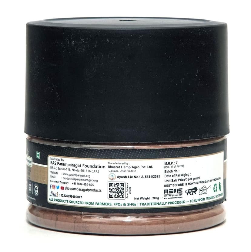 Paramparagat Hibiscus Powder Natural & Pure Gudhal Powder 200g view 3