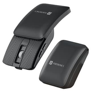 Portronics Toad Fold, a versatile computer accessory and gaming mouse - Black