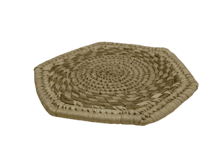 Jharcraft Sabai Grass Round Box Tea Coaster (GR00002)