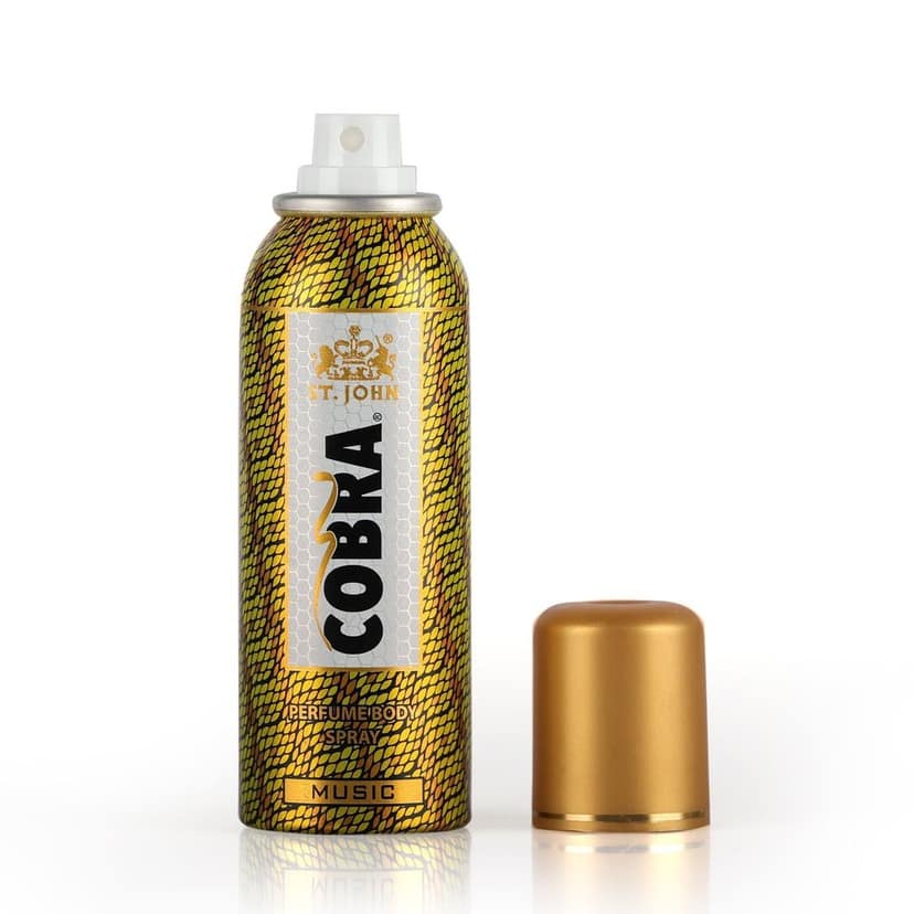 ST.JOHN Cobra No Gas Music Long Lasting Perfumed Body Spray | Long Lasting Deodorant Spray For Men - 100 ML view 2