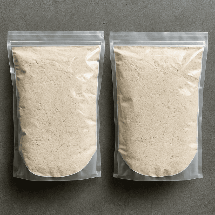 Usha Bazaar's kuttu flour (buckwheat flour) view 2