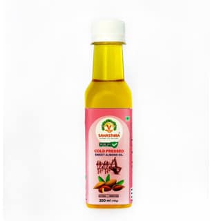 SAHASTHRA Cold Pressed Almond Oil - 200 Ml