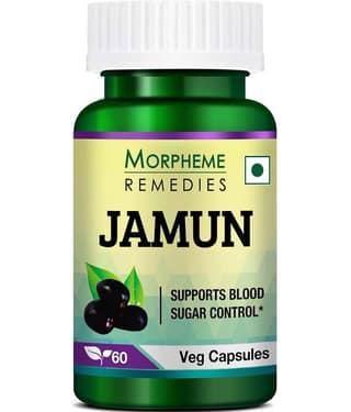 Morpheme Remedies Jamun 500 mg - 60 Veg Capsules