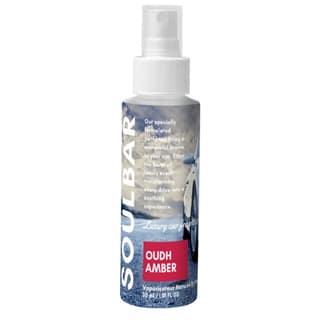 SOULBAR Premium Car Freshener Spray - Oudh Amber, 30 ml