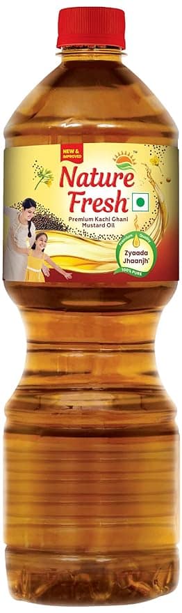 NF KACHI GHANI MUSTARD 1LTR BOTTLE
