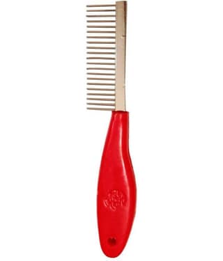 Petshop7 Imported Flea Comb with Stainless Steel Fine Teeth- Pet Cat/Dog Lice Comb, Nit Remover, Grooming Comb, Tool to remove Fleas, Mites, Ticks, Dandruff F lakes Basic Comb Wire-pin Comb for Dog, Cat, Rabbit