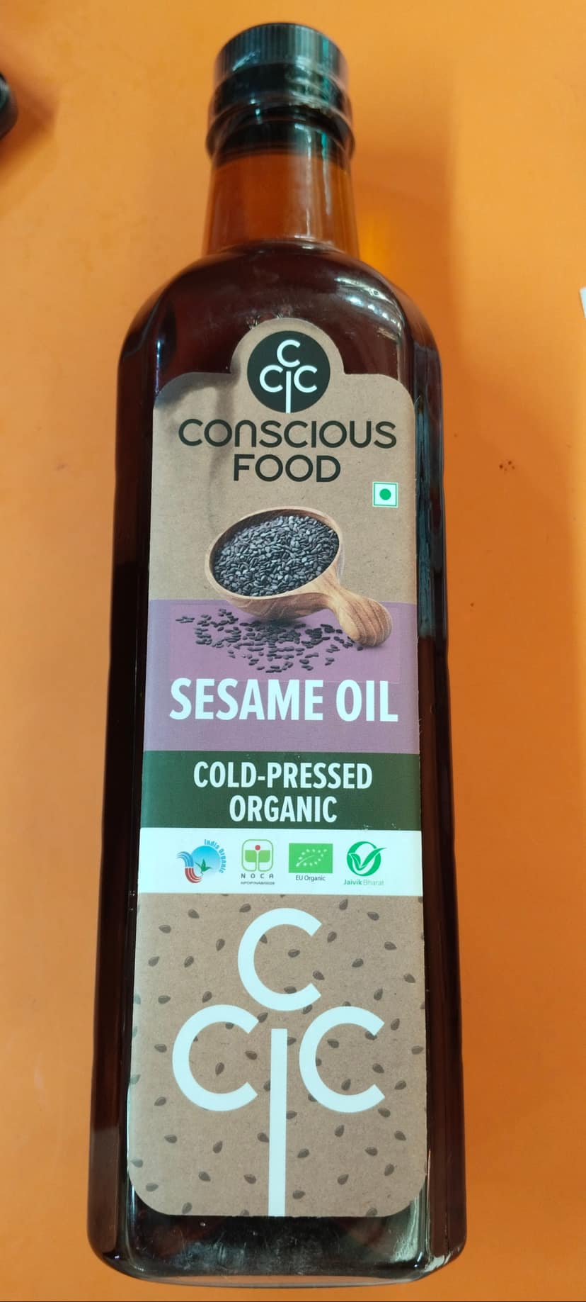 Conscious food sesame oil 1 litre