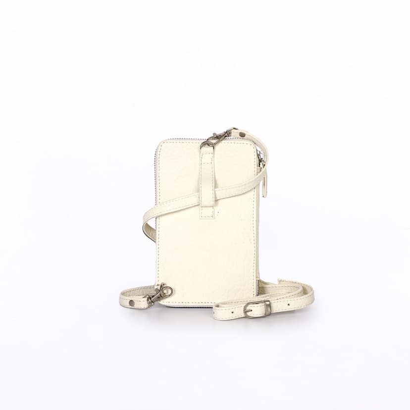 Zipper Crossbody – Ivory White view 2