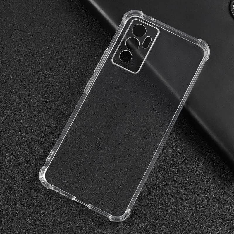 Faircost for Vivo V23e 5G Back Cover Shockproof (Silicon| Transparent) view 6