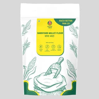 Millet Yard Premium Barnyard Millet Atta (Barnyard Flour) – Freshly Ground, High-Fibre