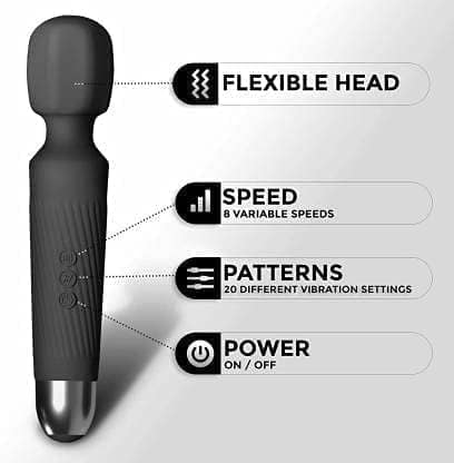 Vibrator Sex Toys – Battery Life 4 Hours | Water Resistant Body Safe Silicone | Clitoral Vibrators Couples Sex Toy with Multi Patterns & speeds Vibrator for Women - Hot Pink view 5