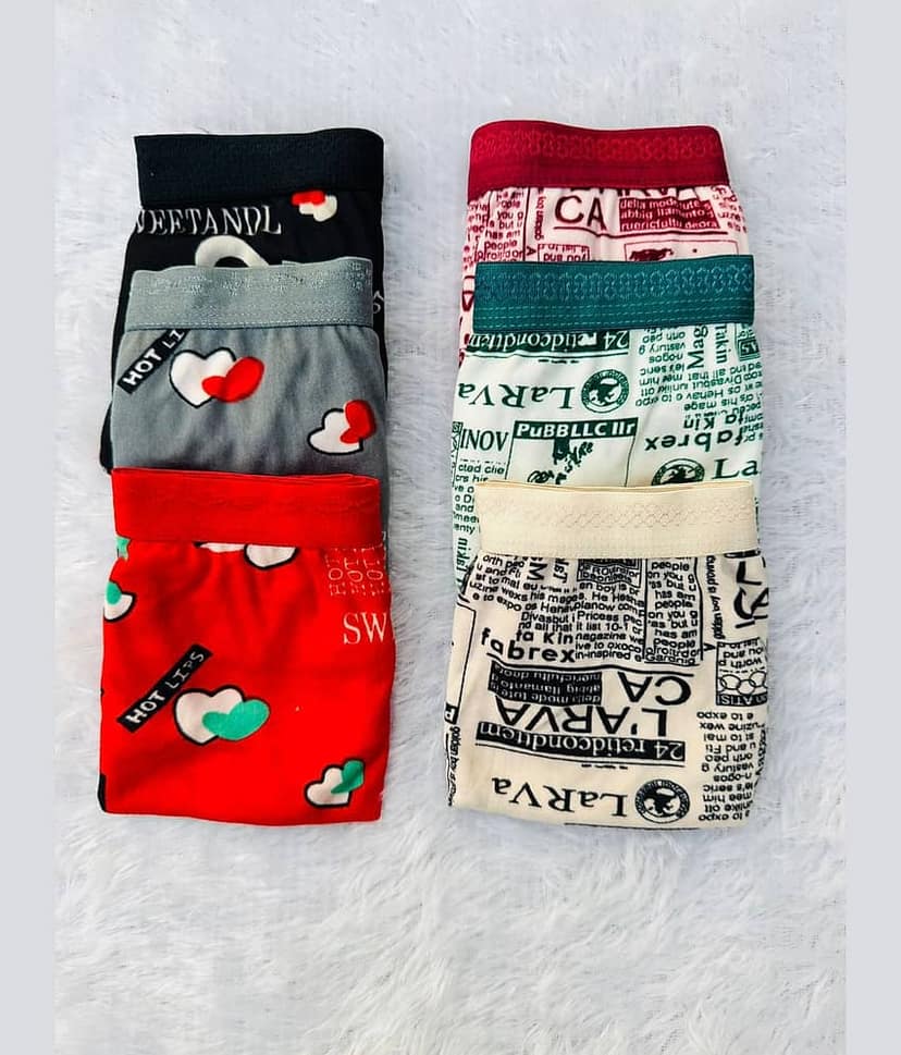 The Tusht Cotton Blend Hipster ( Multi Color , Pack of 6 )